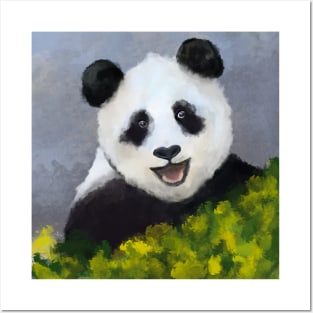 Panda art design Posters and Art